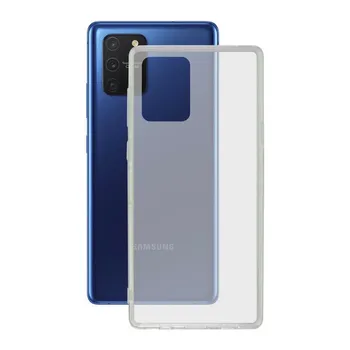 

Mobile cover Samsung Galaxy A91/s10 Lite KSIX Flex TPU Transparent