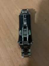 Correa de reloj de acero inoxidable, 14mm, 16mm, 17mm, 18mm, 19mm, 20mm, 21mm, 22mm, 23mm, 24mm y 26mm de ancho