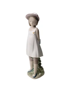 

NAO Figure My Favorite Book. Sculpture Decoration Girl. Girl Porcelain