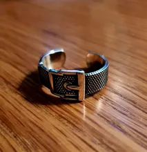 Anillos de cinturón de Plata de Ley 925 auténtica para mujer, anillos sencillos de plata sólida, joyería Vintage para fiesta 2021