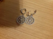 Hoop-Earrings Jewelry 925-Sterling-Silver DIEERLAN Luxury Pendientes Women Round Big