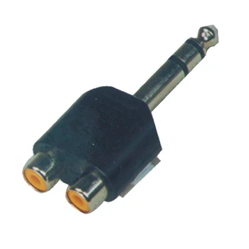 

Cc311 adapter (connector adapter) 2xrca female-6,3mm male, Soundking