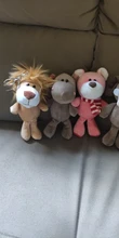 Llaveros de peluche de 12cm para niños, llaveros con colgante pequeño de animales de peluche, león, elefante, Tigre, bosque, regalos de cumpleaños y Navidad