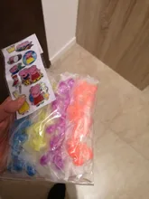 Oonías-Bola adhesiva mágica de alta calidad para niños, juguete de burbujas para inflar, hecho a mano