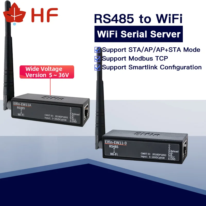 Промышленные Аксессуары Elfin EW11A/Elfin EW11A 0 беспроводные сетевые устройства Modbus тук IP