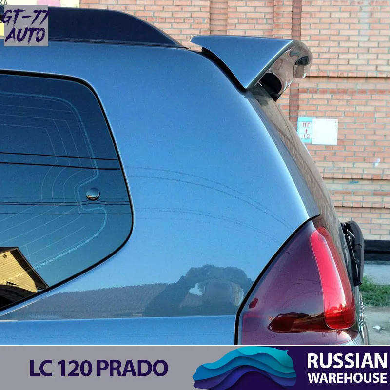 Спойлер на крышку багажника для Toyota LC 120 2002-2009 сто стоп-сигналом внешний материал