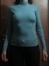 Cashmere Sweater Turtleneck Long-Sleeve Winter Pullovers Knitted Basic WOTWOY Autumn