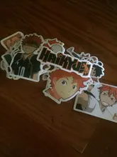 ¡20/50 unids/pack Anime tee! Pegatinas de grafiti impermeables para motocicleta, pegatinas adhesivas geniales para viaje, equipaje, guitarra, nevera, portátil