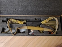 Sling Shoulder-Strap Airsoft 2-Point-Rifle-Sling Hunting Tactical Nylon with Combat-Gun