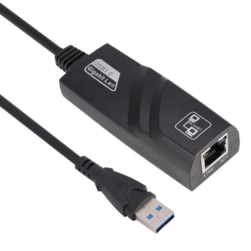 USB 3 0 гигабитная сетевая карта 1000M проводная для RJ45 интерфейса RTL8153 | Компьютеры и