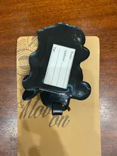 Disney-etiqueta de equipaje de viaje de dibujos animados, Mickey Mouse, Minnie, soporte de identificación, etiqueta portátil, Etiquetas de embarque de equipaje