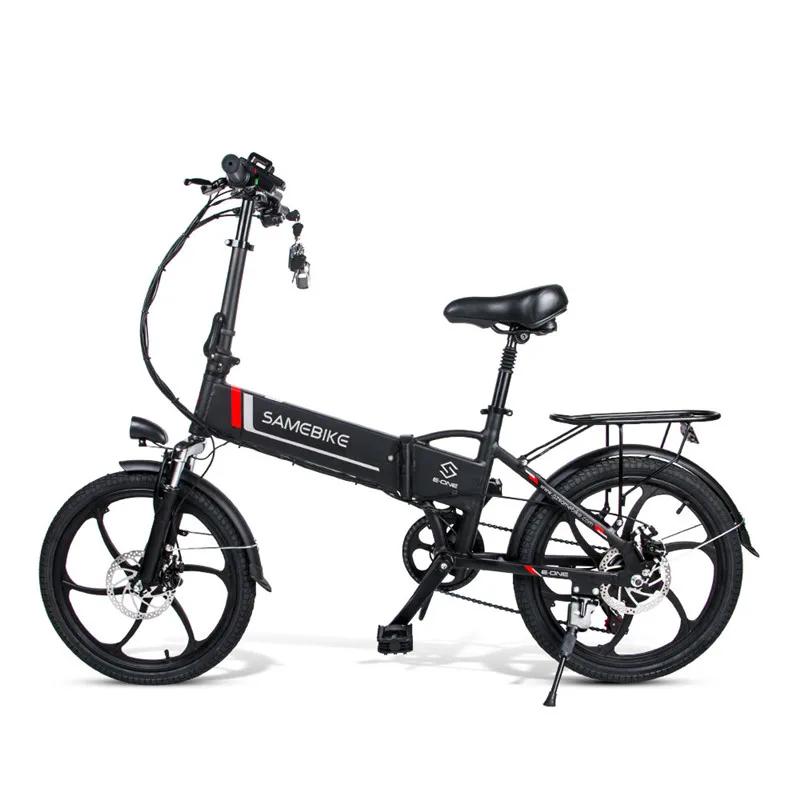Умный складной электрический велосипед Samebike 20LVXD30 20 дюймов 350 Вт Ач скоростной с
