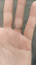 Anillos abiertos con letras de Metal para hombres y mujeres, joyería de fiesta, Punk, Vintage, Inglés