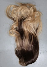 Synthetic-Wig Bangs Cosplay Wigs Blonde Wavy Brown EASIHAIR Honey Natural Long Ombre
