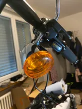 Luz LED de señal de giro para motocicleta, lámpara indicadora para Harley Sportster XL, 2004-2020, 1200, 883, 72, 48, Roadster