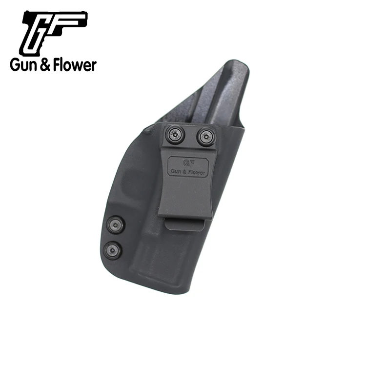 Gunflower Скрытая переноска Glock 26 пистолет внутри пояса Черная Кобура Kydex