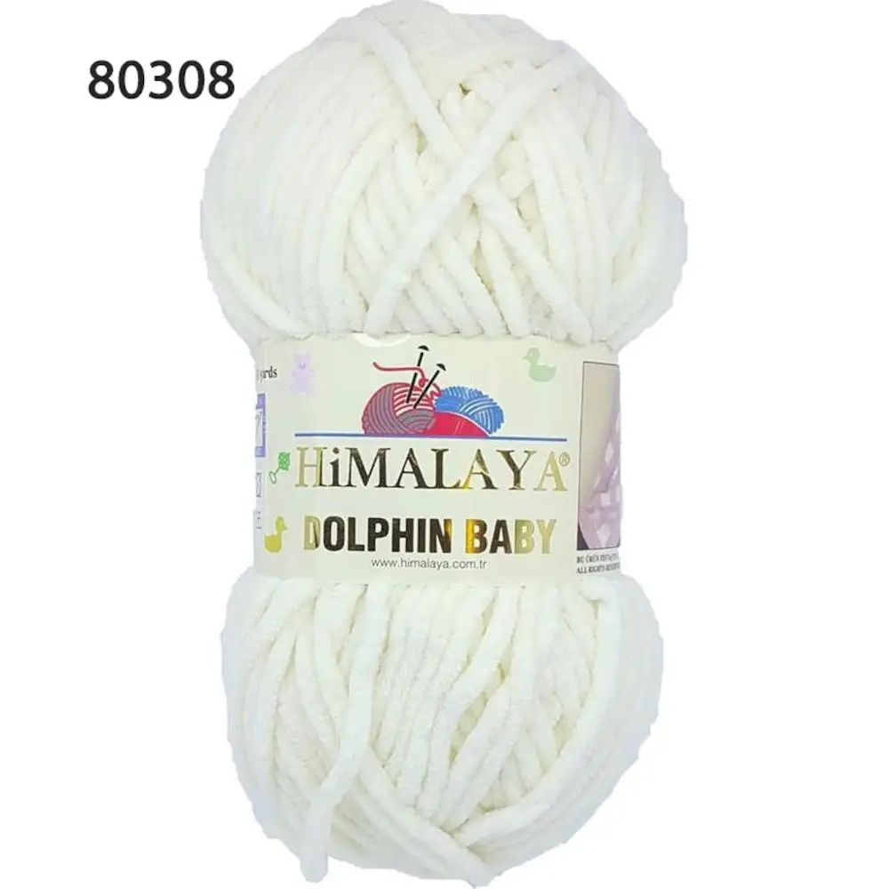 Himalaya Dolphin Baby El Örgü İpliği - 80306 Mavi 5 Adet - 'de