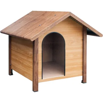 

Dog Kennel galvanized effect wooden model Seville