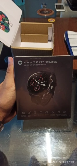 Amazfit Stratos Smartwatch Music Bluetooth GPS Heart Rate Monitor 50M Waterproof Men Watch photo review