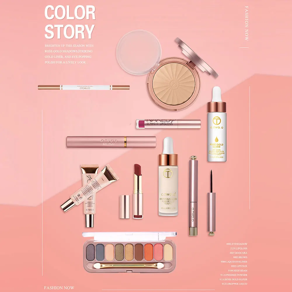 

11Pcs cosmetic set Women Full face makeup Daily Use Cosmetics Makeup Sets Cosmetics Gift Set Tool Kit Makeup Gift