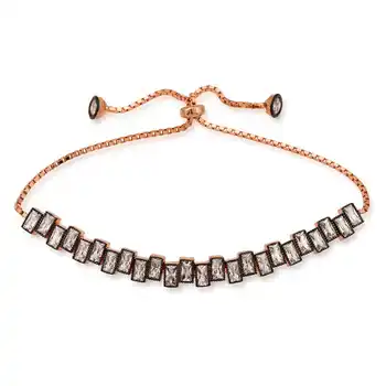 

Merve with Silver Cubic Zirconia Elevator Bracelet
