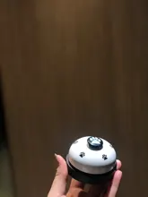 Juguete de entrenamiento para mascotas, llamada de cena, campana pequeña anillo con huellas, juguetes para perros para osito cachorro, llamada para mascotas