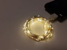 String-Lights Garland-Decor Solar-Lamp Fairy LED Holiday Christmas-Party Garden Outdoor