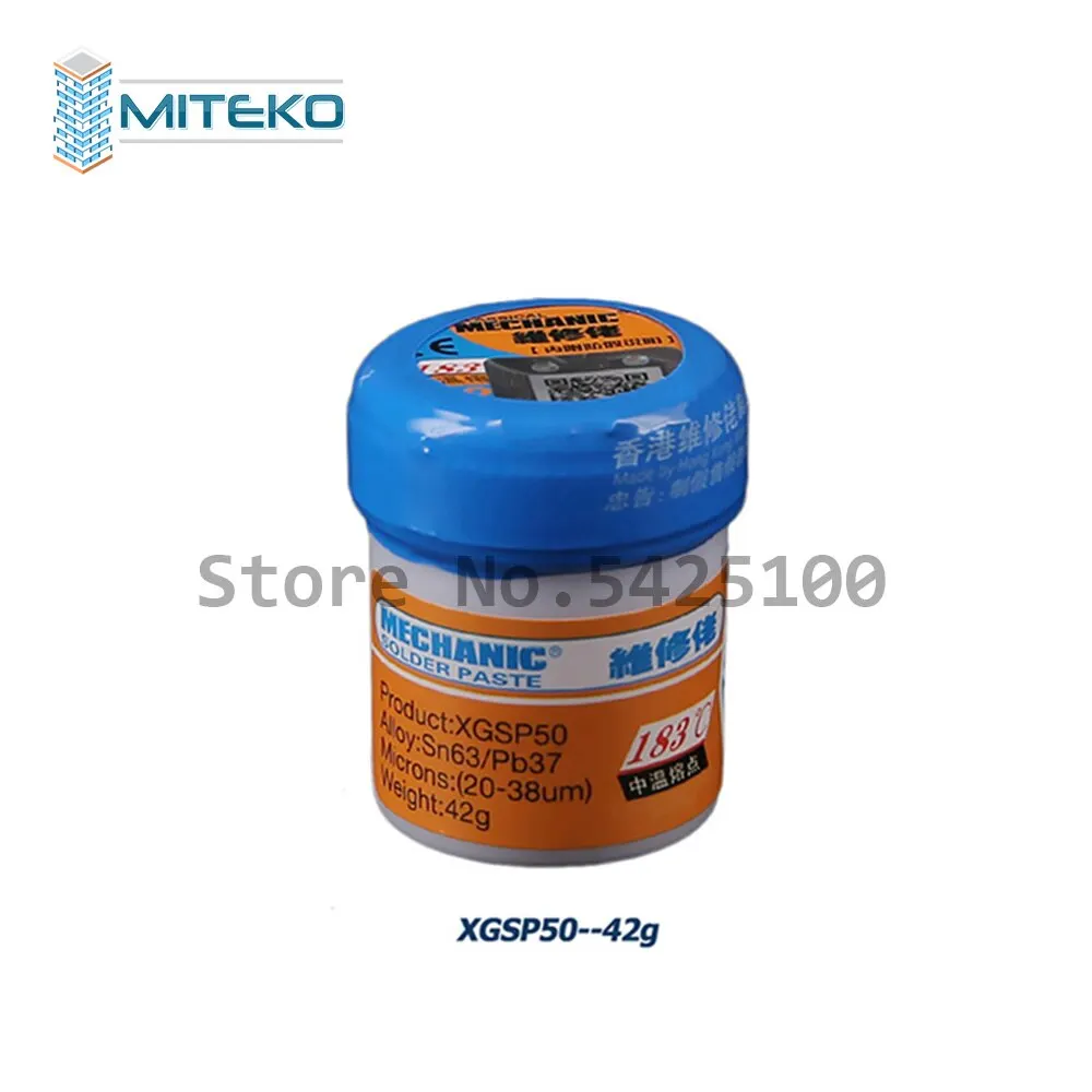 Paste Canned Механик паяльная паста Флюс XG-50 XG-Z40 припой олово Sn63/Pb67 для паяльника печатная плата SMT SMD инструмент для ремонта пасты флюс - Цвет: Paste Canned