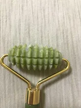 Rodillo de Jade para el cuidado de la piel, masajeador Facial de piedra Natural para cara, ojo Gua Sha, elimina arrugas, herramientas de belleza