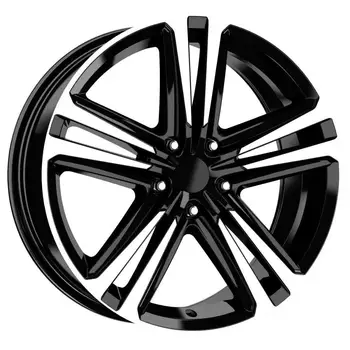 

18 inch Wheel Rims 7.5*18-5*112 ET45 57.1 Black Diamond DY538 [1 Wheel] For Passanger German Spain Cars FR Leon Ibiza Golf