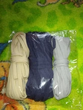 Cinta elástica de goma para mascarilla, cordón de aceite para colgar en la oreja, accesorios de ropa de protección, DIY, 5MM, 5 yardas