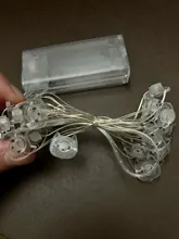 Led-String-Lamp Party-Supplies Christmas-Decoration Led-Fairy-Lights Battery-Operated