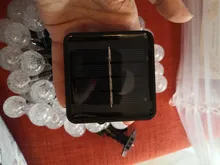 Solar-Light Garlands Crystal-Ball Outdoor-Decoration Christmas-Party for 8-Modes 12m/led