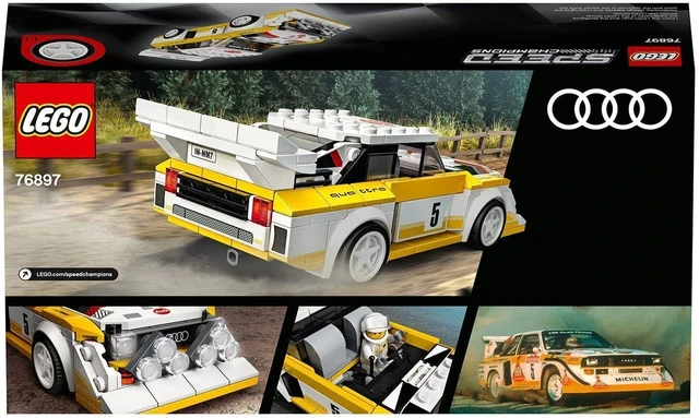 Lego 76897 Audi Sport Quattro S1 Racer Speed Championtoy, With Racing  Driver Minifigure, Race Cars Building Sets - Blocks - AliExpress