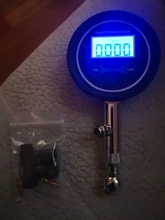 Manómetro Digital LCD para neumáticos de coche, medidor de presión de aire de 0-200PSI para motocicleta, coche, camión, bicicleta, probador de vehículos