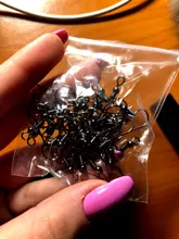 Accesorios de joyería Diy, ganchos para pendientes de tono dorado/plateado/bronce/plateado de 20x18mm