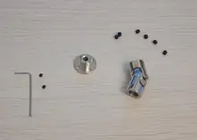 Coupler-Motor-Connector Guide-Shaft Rigid Flange 12mm/14mm