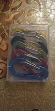 Carabiner-Clips Acessories Multi-Tool Cc1-Steel Small Booms Fishing Outdoor Camping 6pcs