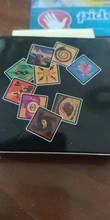 Juego de mesa con reglas en inglés para toda la familia, juego de cartas divertido, 24 cartas, juego de mesa