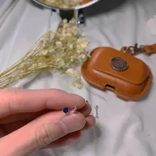 SILVERHOO-pendientes de plata de primera ley y circón para mujer, aretes pequeños, plata esterlina 925, Circonia cúbica, Zirconia, circonita, zirconita, varios colores, gran oferta