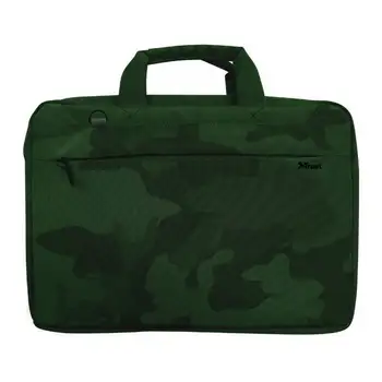 

Maletín trust bari verde camuflaje - para portátiles hasta 13.3'/33.7cm - compartimento principal acolchado - correa para el