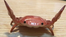 Japoneses nuevos creativos lindo cangrejo pluma titular halterofilia cangrejos Penholder estante soporte de almacenamiento regalo papelería