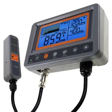 Digital Wallmount Carbon Dioxide CO2 Controller IAQ Monitor w/ Relay Function & NDIR Sensing Probe for Green House Home, Office