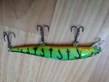 Lures Floating Wobbler Tackle Minnow Fishing-Lure Treble-Hooks Hard-Bait Bass Artificial