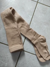 Medias acanaladas de otoño invierno para bebés y niños, 2019, malla, calzas para bebés y niños de 0 a 4 años color caramelo