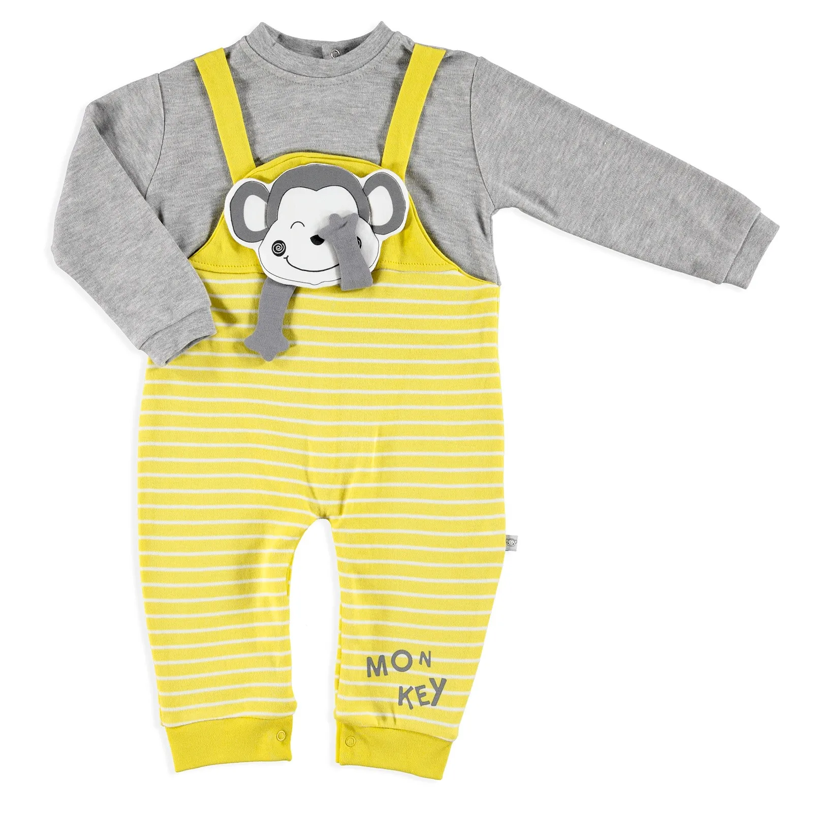 Ebebek Mymio Fun Monkey Keep Warm Clothes Round Neck Baby Sweatshirt Jumpsuit Set Newborn Baby Newborn Clothes Buy At The Price Of 13 48 In Aliexpress Com Imall Com