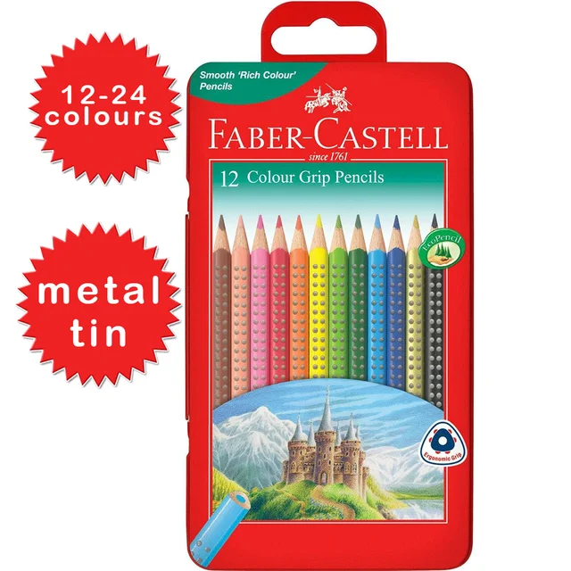 Colour Grip colour pencil, tin of 24