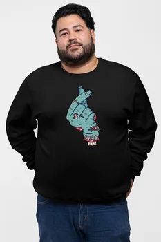 

Angemiel Wear Zombie Hand Black Men 'S Sweatshirt
