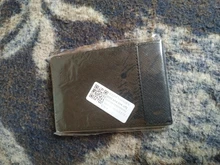 Billetera de cuero para hombre, tarjetero de piel suave, caja contenedora, monedero mágico, n. ° L35