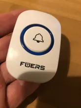 Timbre de puerta inalámbrico FUERS M557, 433Mhz, para hogar, bienvenida, 150M de largo, 32 canciones